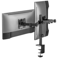 SUPERIOR Stolni nosač za 2 LCD monitora, 17"-32", dvostruki
